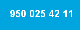 950 025 42 11 950 025 42 11